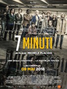 7 Minuti - French Movie Poster (xs thumbnail)