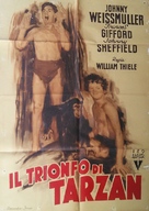Tarzan Triumphs - Italian Movie Poster (xs thumbnail)