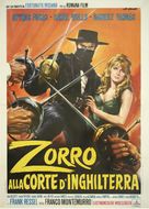 Zorro&#039;s onoverwinnelijke kracht - Italian Movie Poster (xs thumbnail)