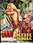 Lana - K&ouml;nigin der Amazonen - French Movie Poster (xs thumbnail)