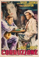 The Bribe - Italian Movie Poster (xs thumbnail)