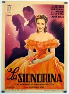 La signorina - Italian Movie Poster (xs thumbnail)