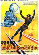 Zorro Rides Again - French Movie Poster (xs thumbnail)