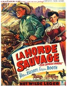 The Savage Horde - Belgian Movie Poster (xs thumbnail)