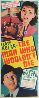 The Man Who Wouldn&#039;t Die - Movie Poster (xs thumbnail)