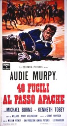 40 Guns to Apache Pass - Italian Movie Poster (xs thumbnail)