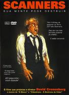 Scanners - Brazilian DVD movie cover (xs thumbnail)