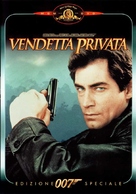 Licence To Kill - Italian DVD movie cover (xs thumbnail)