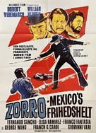 Il figlio di Zorro - Danish Movie Poster (xs thumbnail)