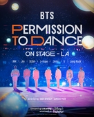 BTS Permission to Dance on Stage - Seoul: Live Viewing - Indonesian Movie Poster (xs thumbnail)