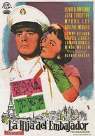 The Ambassador&#039;s Daughter - Spanish Movie Poster (xs thumbnail)