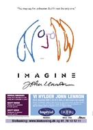 Imagine: John Lennon - Danish Movie Poster (xs thumbnail)