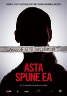 She Said - Romanian Movie Poster (xs thumbnail)