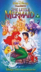 The Little Mermaid - British VHS movie cover (xs thumbnail)