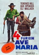 I quattro dell&#039;Ave Maria - German Movie Poster (xs thumbnail)