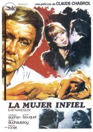 La femme infid&egrave;le - Spanish Movie Poster (xs thumbnail)