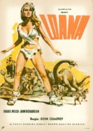 One Million Years B.C. - Romanian Movie Poster (xs thumbnail)