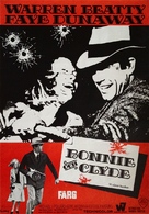 Bonnie and Clyde - Swedish Movie Poster (xs thumbnail)