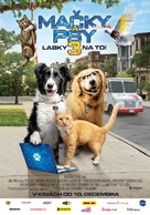 Cats &amp; Dogs 3: Paws Unite - Slovak Movie Poster (xs thumbnail)