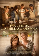 Pan de lim&oacute;n con semillas de amapola - Spanish Movie Poster (xs thumbnail)