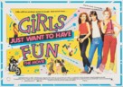 Girls Just Want to Have Fun - British Movie Poster (xs thumbnail)