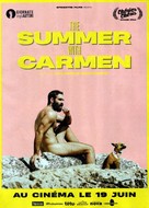 The Summer with Carmen - French Movie Poster (xs thumbnail)