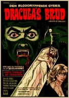 The Brides of Dracula - Danish Movie Poster (xs thumbnail)