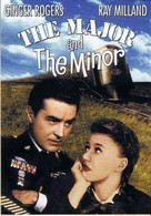 The Major and the Minor - DVD movie cover (xs thumbnail)