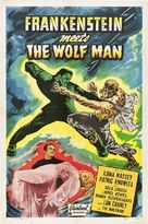Frankenstein Meets the Wolf Man - Theatrical movie poster (xs thumbnail)