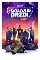 Guardians of the Galaxy Vol. 3 - Hungarian Video on demand movie cover (xs thumbnail)