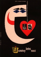 Sommarnattens leende - Czech Movie Poster (xs thumbnail)