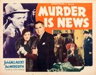 Murder Is News - Movie Poster (xs thumbnail)