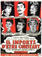 The Importance of Being Earnest - Belgian Movie Poster (xs thumbnail)