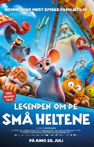 Pattie et la col&egrave;re de Pos&eacute;idon - Norwegian Movie Poster (xs thumbnail)