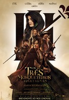 Les trois mousquetaires: D&#039;Artagnan - Portuguese Movie Poster (xs thumbnail)