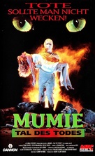 The Mummy Lives - German VHS movie cover (xs thumbnail)
