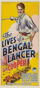 The Lives of a Bengal Lancer - Australian Movie Poster (xs thumbnail)