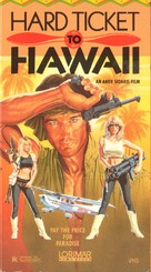 Hard Ticket to Hawaii - VHS movie cover (xs thumbnail)