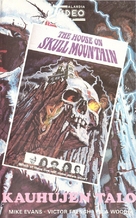 The House on Skull Mountain - Finnish VHS movie cover (xs thumbnail)