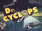 Dr. Cyclops - British Movie Poster (xs thumbnail)