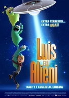 Luis &amp; the Aliens - Italian Movie Poster (xs thumbnail)