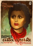 Roma, citt&agrave; aperta - Italian Movie Poster (xs thumbnail)