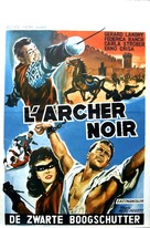 L&#039;arciere nero - Belgian Movie Poster (xs thumbnail)