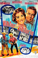 Viktor und Viktoria - German Movie Poster (xs thumbnail)