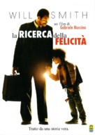 The Pursuit of Happyness - Italian DVD movie cover (xs thumbnail)