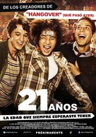 21 and Over - Chilean Movie Poster (xs thumbnail)