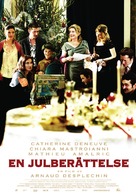 Un conte de No&euml;l - Swedish Movie Poster (xs thumbnail)