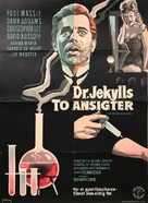 The Two Faces of Dr. Jekyll - Danish Movie Poster (xs thumbnail)