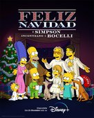 The Simpsons Meet the Bocellis in Feliz Navidad - Italian Movie Poster (xs thumbnail)