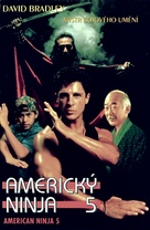 American Ninja V - Czech VHS movie cover (xs thumbnail)